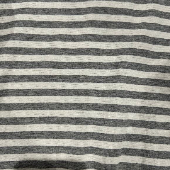 LULULEMON Gray White Striped Long Sleeve Top - Picture 8 of 11